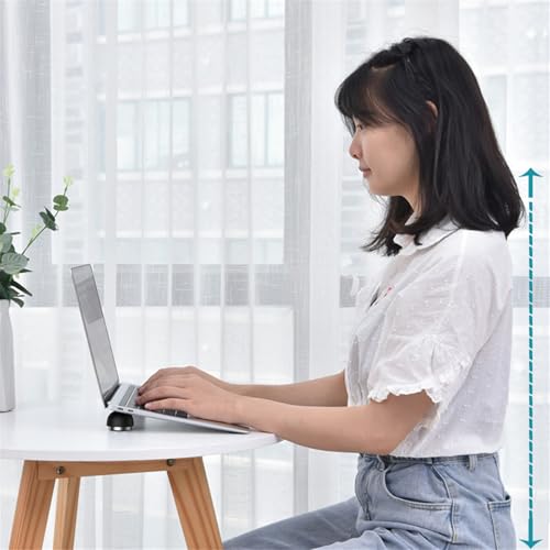 Soporte ergonómico para laptop con disipación de calor miniatura 3