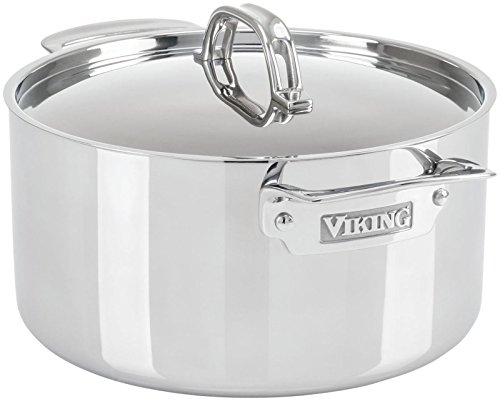 Viking 3-Ply Stainless Steel Stock Pot, 6 Quart
