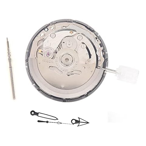 MACIMO NH35/NH35A Movement+Movement Handle+Needle Watch Parts Kits High Accuracy Automatic Mechanical Watch Movement Cover