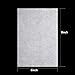 JHXDLM Pre-cut Heating Parchment Press Papers 8 x 6 inch, 50 Pieces per Pack