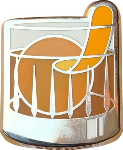 Image of Classic Cocktail Cute Enamel Pins for Bartender Aprons, Jackets, Backpacks and Purses, Shirt and Suit Lapels, Button Badges Brooch Fashion Jewelry