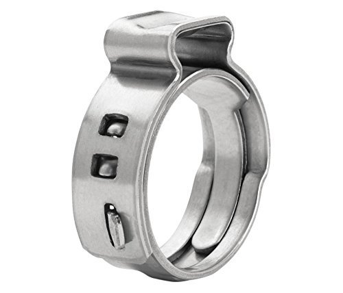 PEXFLOW OTCR0058-10 Oetiker Style Pinch Clamps Pex Cinch, Stainless Steel, 5/8 Inches