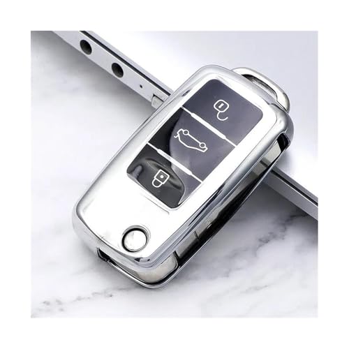 Coque voiture protection intégral Silver White compatible VW Polo Golf Tiguan Jetta
