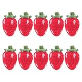 Décorations de fraises mignonnes – idéales pour décorer hôtels, restaurants, restaurants , immeubles de bureaux, demeures, etc. fraises artisanales