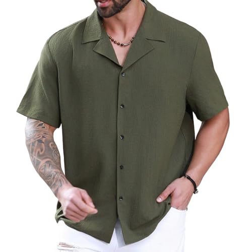Sweat-shirt à fermeture éclair homme col montant pour éviter le froid bureau kaki M