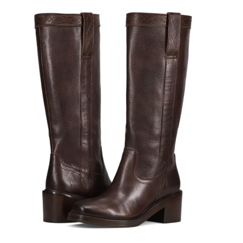 Frye Kate Pull On 14' Leather Boots for Women - Leather-Lined Riding - Stitched Wide Calf Boots for...