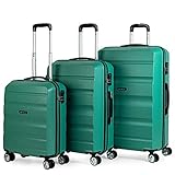 Perfectas para aerolíneas 20 y 23 kilos facturadas y 10 kilos cabina. Las 2 maletas grandes con 2 asas retráctiles, superior y lateral. Máxima comodidad en cualquier posición. Tacos de apoyo. La pequeña asa superior.. Vendido por TOPMALETAS