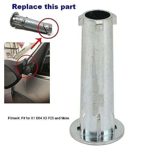 Seitenspiegel-Scharnierstift-Befestigung, Silber, Einfache Installation, OEM-Außenspiegel-Scharnier-Befestigung, Hochfest, 233640010 für X1 E84 X3 F25 und Mehr