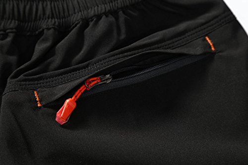 donhobo Men's Outdoor Quick Dry Lightweight Sports Hiking Shorts Zipper Pockets (Black,S) - Image 7