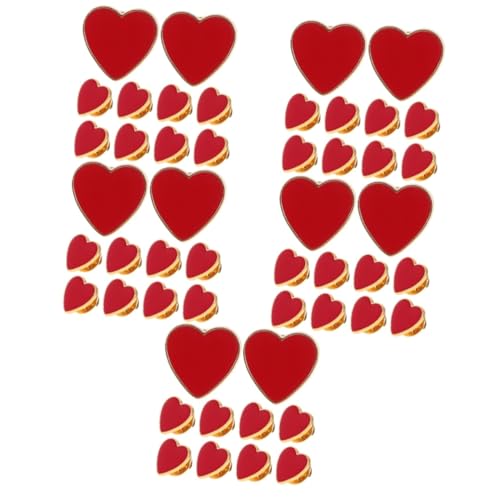 Vêtements coeur broche pour ajuster et embellir vos tenues préférées lot de 20 pièces
