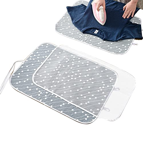 Ruilonghai Couverture à Repasser | Mini sous-Couche de Repassage | Tapis de Protection pour sèche-Linge | Tapis de Repassage Portable Tapis Pliable résistant à la Chaleur pour Plateau de Table Cover