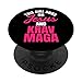 Krav Maga Ragazza Corri Su Gesù MMA Autodifesa Contatto Combattimento PopSockets PopGrip Intercambiabile