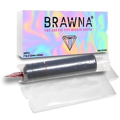 Brawna 61000 200 Pack Wireless Pmu Pen Machine Covers thumb #6