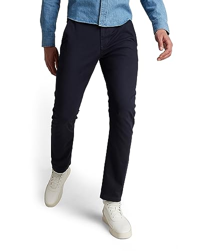 G-Star Raw Vetar Slim Chino, Vaqueros Para Hombre, Azul Mazarine Blue C072-4213 , 30w 32l