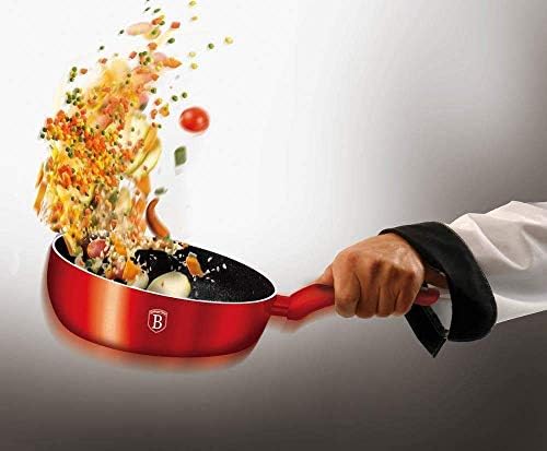 Berlingerhaus Metallic Flip Frypan Burgundy