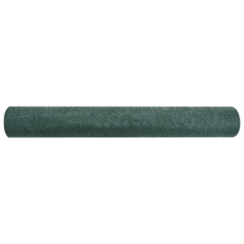 ShGaxin Red de privacidad HDPE Verde 1,5x50 m 75 g/m Mallas Ocultacion, Mallas De Sombreo Jardin, Tela para Vallas - 149379
