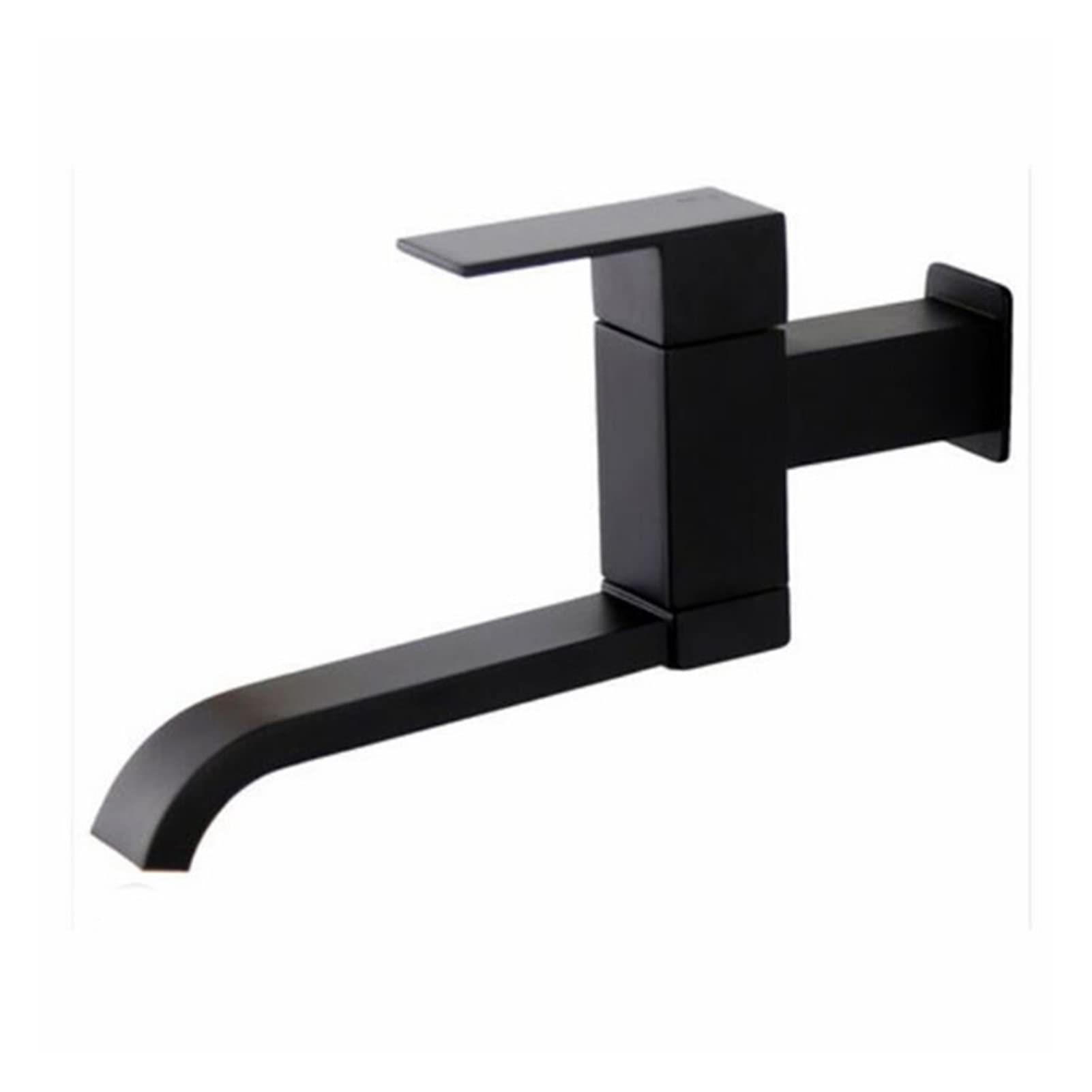 Robinet de toilette en laiton noir SF488 avec mitigeur d'eau froide pivotant