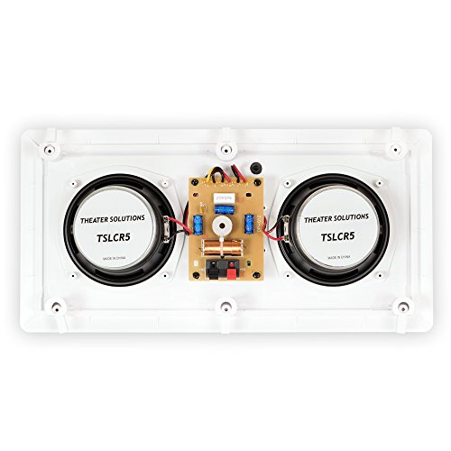 Theater Solutions TSLCR5 In Wall Speaker Home Theater Surround Sound Center Channel thumb #2