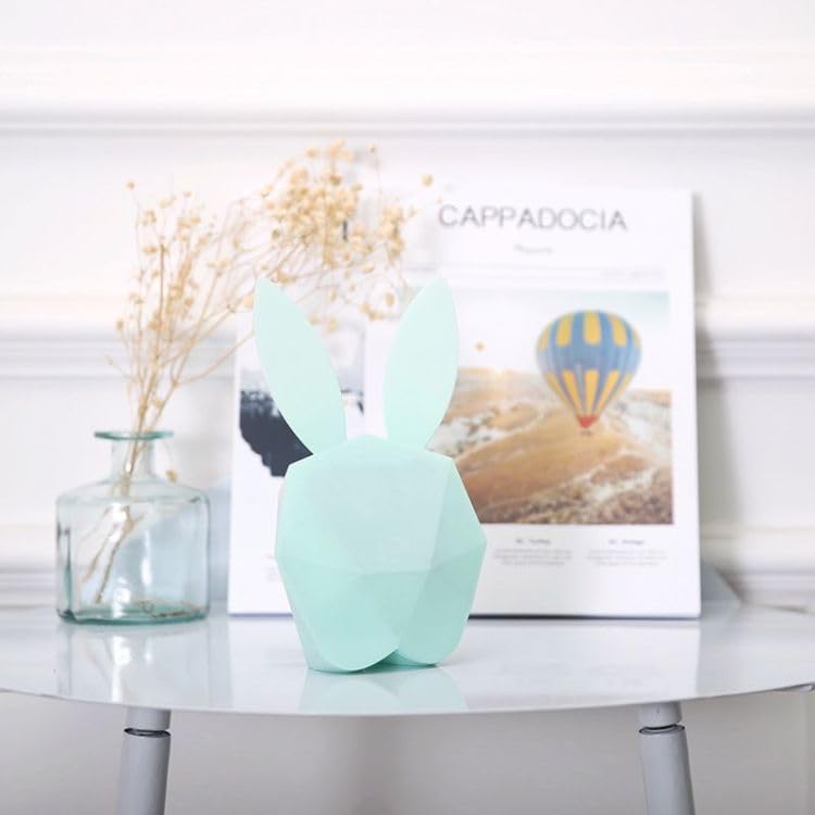 Mobility on Board Réveil Lapin Intelligent Cutie Clock - Bleu Pastel