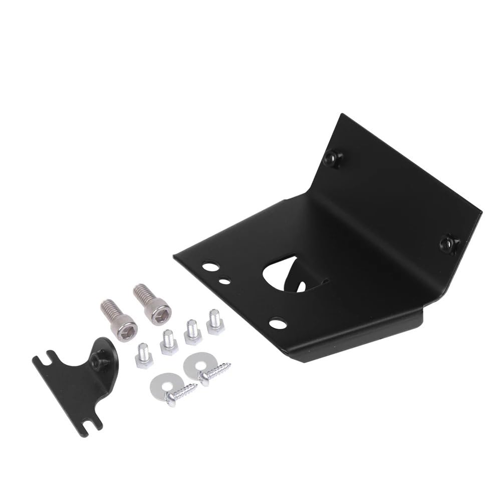 Pasuje do Harley Sportster XL Iron 2004-2021 motocykl przedni dolny spoiler podbródek owiewka Winglet spojler motocyklowy Wing(Matte Black)