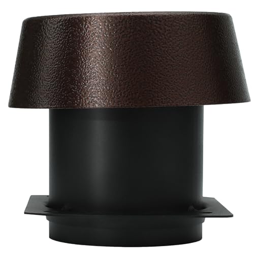 SafBbcue Smoke Stack for Pit Boss Series 5 Vertical Smoker, Pit Boss 7 Series Vertical Pellet Smoker, Sportsman 7 Series 5 Series Vertical Pellet Smoker Chimney Stack & Cap Kit Grill Replacement Parts