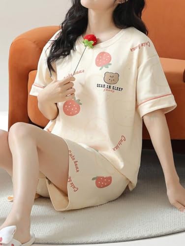 Image of Louis Luxe Women's Cotton Blend Pajama Set