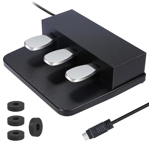 3-Pedal Unit for Yamaha Digital Pianos (Black)