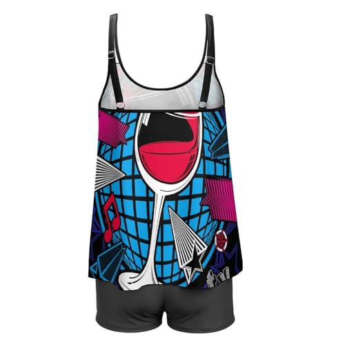 Ensembles bikini tankini avec short de garçon sculptant la silhouette