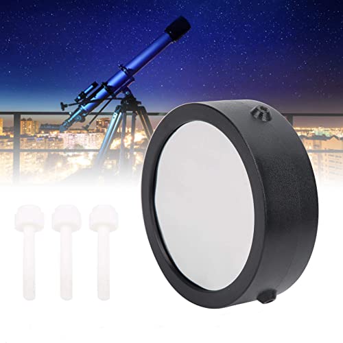 GAESHOW Filtro Solar Telescopio, Tapa de Filtro Solar para Telescopio de 60/70/80/90mm Telescopio Pe