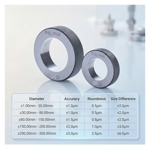Calibrador de anillo liso de 116mm en acero de alta precision 5