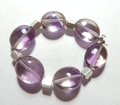 Ametrine naturelle en fil de pépites pour fabriquer un cadeau d'anniversaire personnalisé