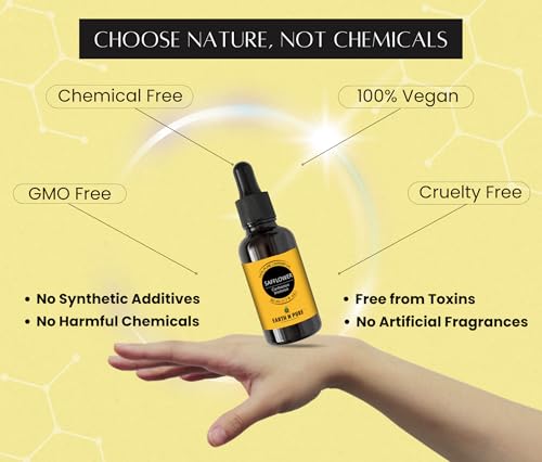 Image of Earth N Pure Safflower Oil for Body Massage, Skin Care, Nails and Hair Growth | 200 ML