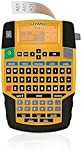 DYMO Rhino 4200 Trousse de transport pour fabricant d'étiquettes industrielles avec 1 Rouleau de 1/2" d'étiquettes en vinyle tout-terrain, noir sur blanc