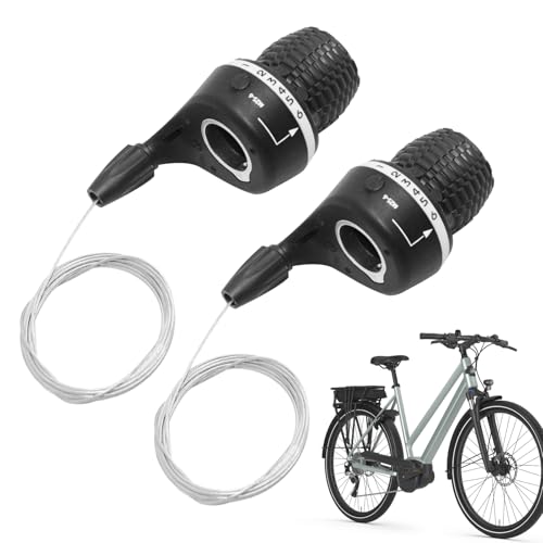 Mando de velocidad genérico M25 6 velocidades Reemplazo de palanca de control │ Palanca giratoria de 6 velocidades│Palanca de mango giratorio para uso en todoterreno en Quad
