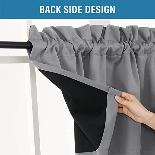 Cortinas con bolsillo para barra opacas y térmicas para dormitorio 4