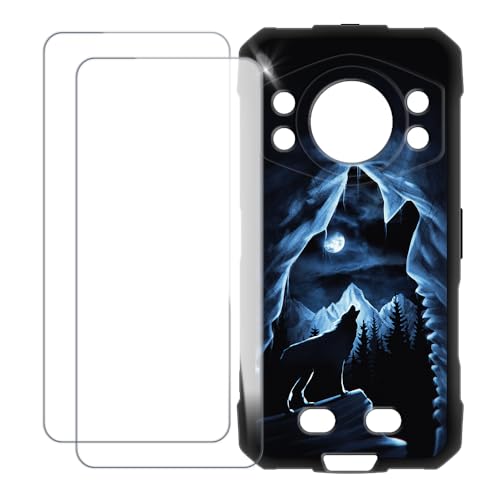 UOGNADGD �J�o�[ Doogee Fire 7 Ultra 5G �Ƃ̌݊������� �J�X�^���J���t���P�[�X�{�����K���X�ی�t�B����2���t�� ? �Ռ��z�������h�~ (�T 2)