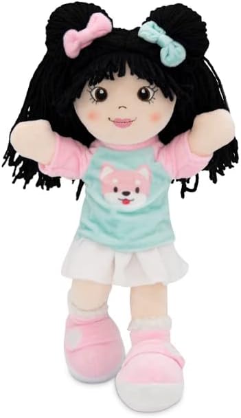 Miniatura 2 de Playtime by Eimmie Muñeca suave para bebé muñecas de trapo de felpa para niñas de 2 años niños pequeños y bebés juguetes para niñas My First Cuddle