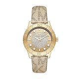 Michael Kors Women's Runway Three-Hand Gold-Tone PVC Watch (Model:MK6999)