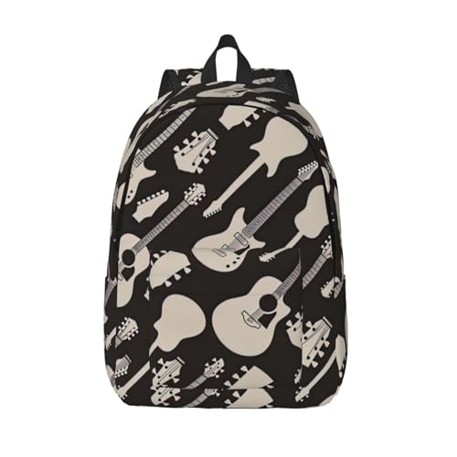 Sac à dos en toile guitare polyvalent WURTON avec bretelles confortables