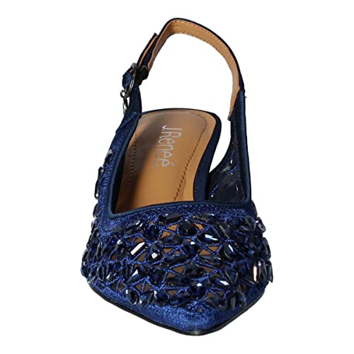 J. Renee Diyara Womens Pump 8 Bm Us Navy #TOP1