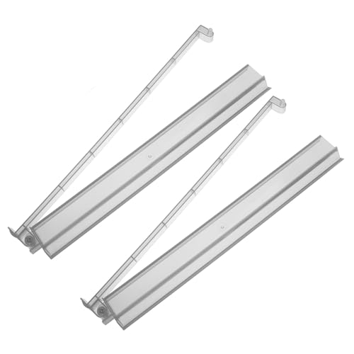 Règle de mahjong en plastique solide Beaupretty, lot de 2 pousseurs pour jeu de table en famille