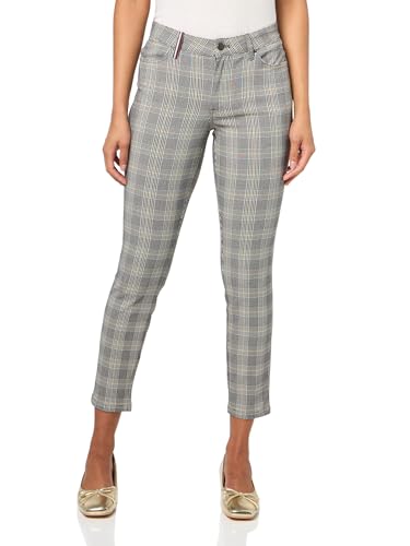 Tommy Hilfiger Women's Glenn Plaid Skinny Pants