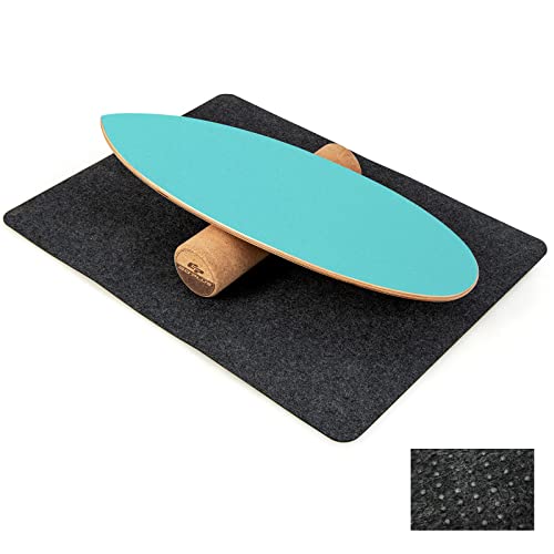 COSTWAY Balance Board aus Holz, Balancebrett, Balance Trainer Trickboard...