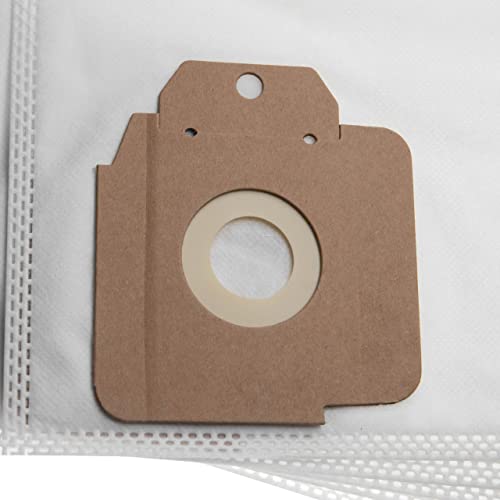 vhbw 10x Staubsaugerbeutel, Mikrovlies, 40,45cm x 25,6cm, Wei&szlig;, kompatibel mit K&auml;rcher CV 48/2 Adv, CV 38/2 Professional