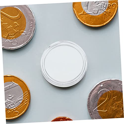 Cajas de almacenamiento para monedas acrílicas 200 pcs miniatura 5