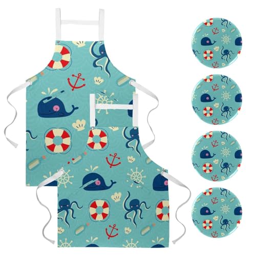 Tablier de cuisine pour nettoyage et restaurant pour éviter les taches sur vos vêtements