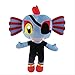 QWYU Peluche Undyne discrète de 30 cm - Jouet mignon en forme de poisson - Cadeau pour enfants