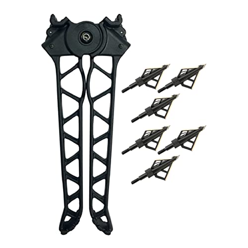 Ravin Crossbows TacHeads Bipod & HME Broadheads Bundle