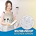 Hivory Kitchen Bib Aprons For Women & Men ~ Free-Size Cooking Apron ~ Great for Men & Women ~ Chef Favorite With Big Pocket ~ (Beige & Black, Pack of 2)