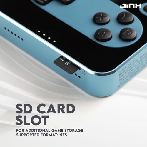 Image of JINX Alpha Pro Wireless Magnetic Powerbank with Retro Video Game|Classic Built-in Retro Games with Powerbank|8000mAh 15W Magsafe Compatible Power Bank Fast Charging for iPhone, Android (Pink)